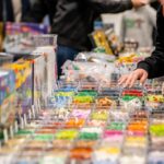 picking lego bricks in our store