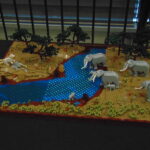 lego elephants creation